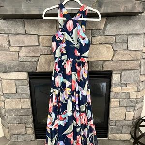 Lulu's Floral Maxi Dress